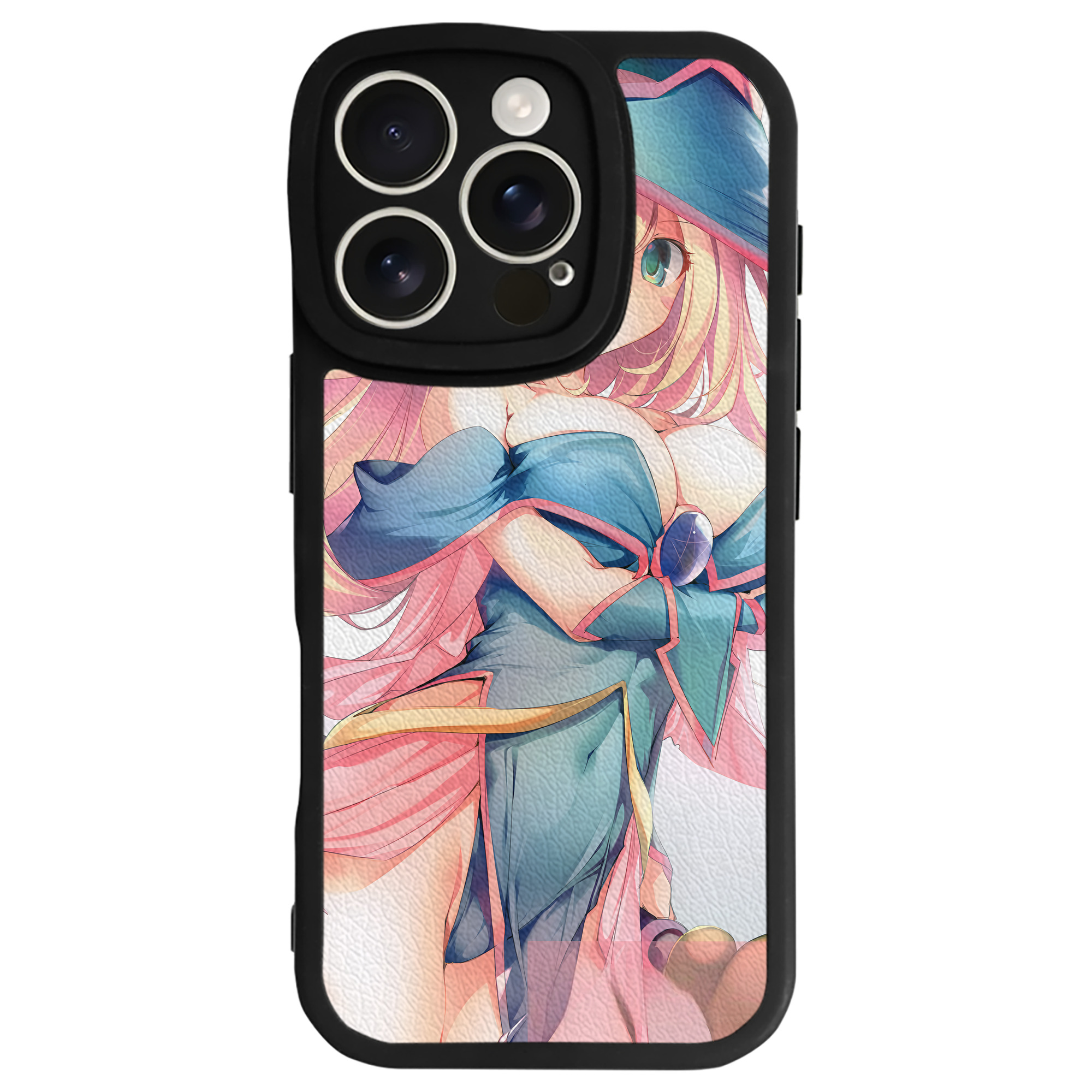 （画像用） 遊☆戯☆王 Yu-Gi-Oh! 【iPhone 16シリーズ対応】シリコンスマホケース（レザー調） 材質：シリコン